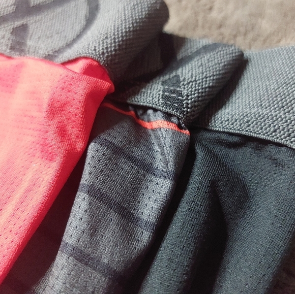 2(x)ist (X) Sport Mesh 6" Boxer Briefs 3-Pack- Small - Orange, Striped and Black - Picture 2 of 5